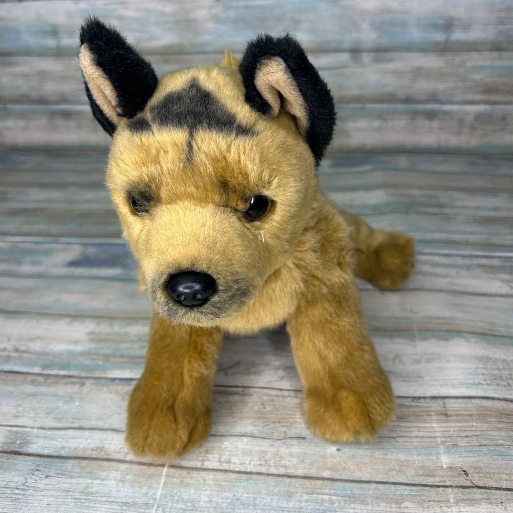 Bearington German Shepherd Plush Stuffed Toy‎ Realistic Dog
